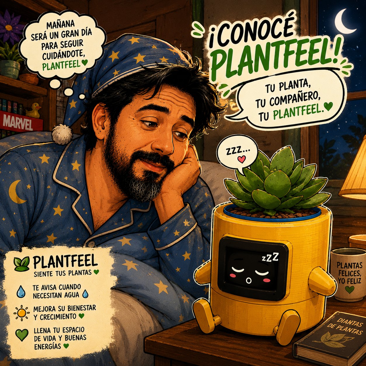 PlantFeel de noche